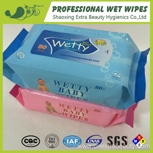 High Quality Pure Water Baby Wet Wipes